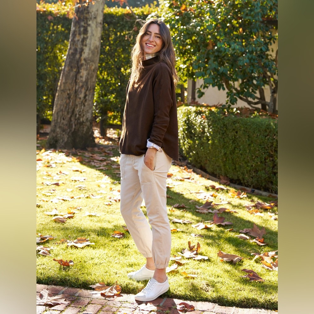 Frank & Eileen Pale khaki Utility Pants size 4 like new